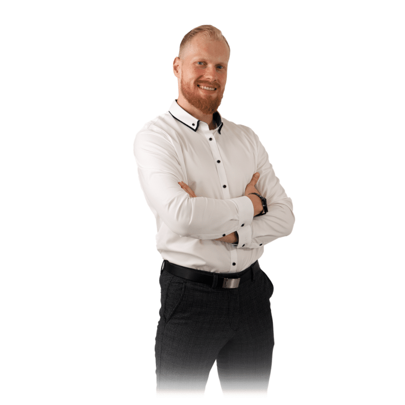 Portrait Tino Mangner, Geschäftsführer Cineblock Verkehrssicherung Hessen